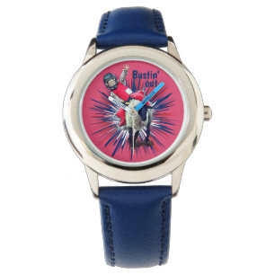Montre Western Rodeo Cowboy Cowgirl Mutton Buston