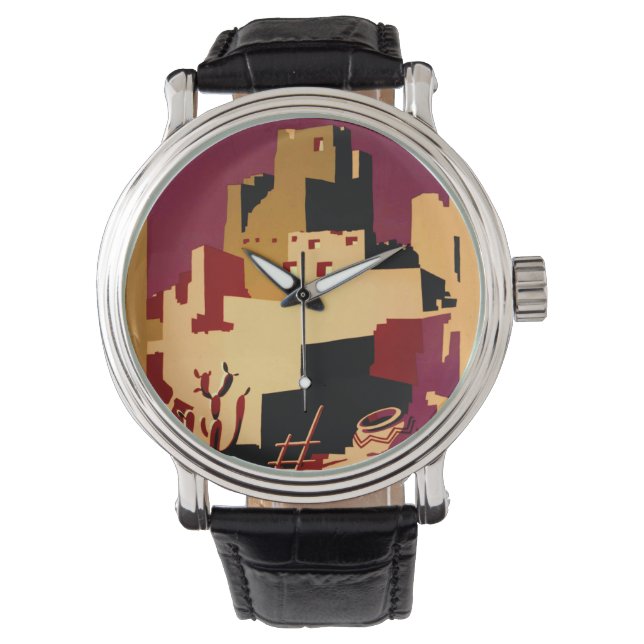 Montre Western Southwest Pueblo WPA National (devant)