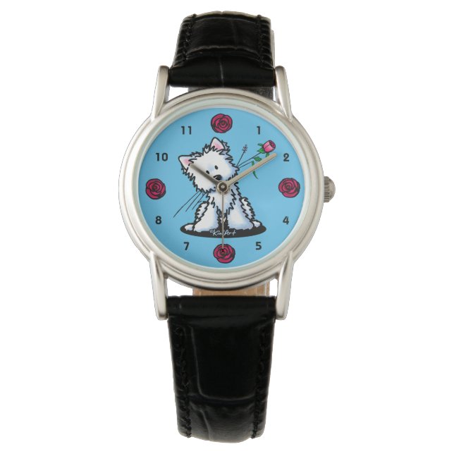 Montre Westie Terrier (devant)