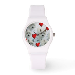 Montre Westies Hearts regardent Beau Anniversaire Noël