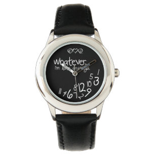 Montre whatever, i'm late anyways