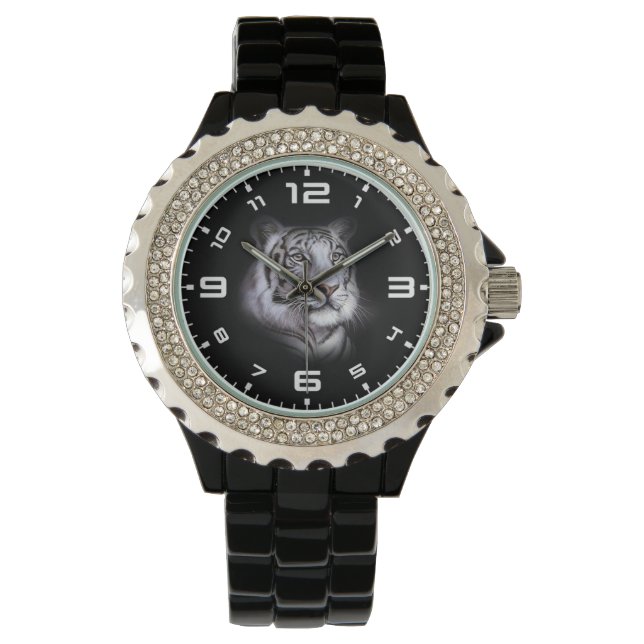 Montre White Tiger Face (devant)