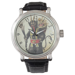 Montre Wicked Krampus Scary Demon Holiday Christmas Xmas