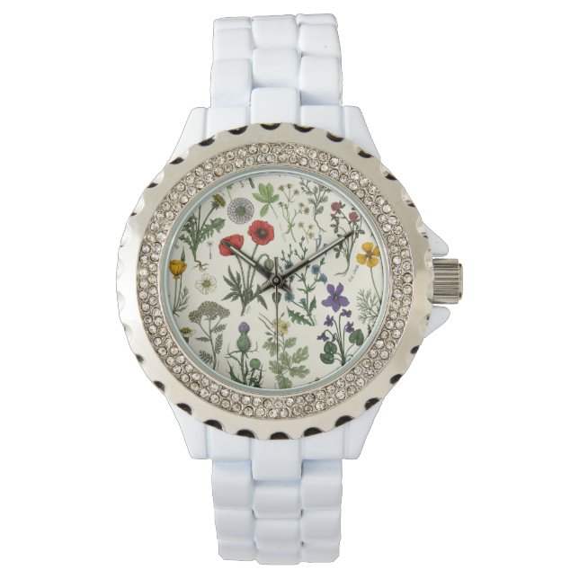 Montre Wildflowers collage (devant)