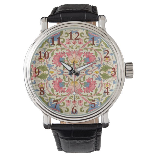 Montre William Morris Lodden Spring Wallpaper Art (devant)