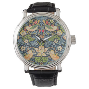 Montre William Morris Strawberry Thief Motif floral