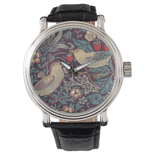 Montre William Morris Strawberry Thief Watch (devant)