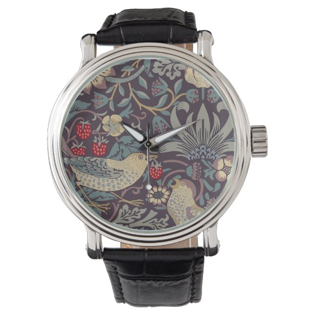 Montre William Morris Strawberry Thief Watch (devant)