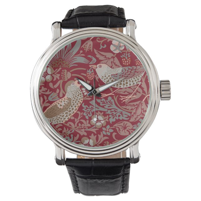 Montre William Morris Strawberry Thief Watch (devant)