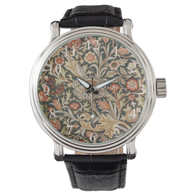 Montre William Morris Trent Garden Flower Classic Botanic (devant)