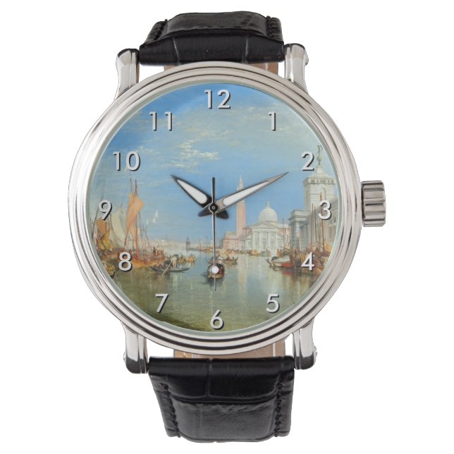 Montre William Turner - Venise, le Dogana et San Giorgio (devant)