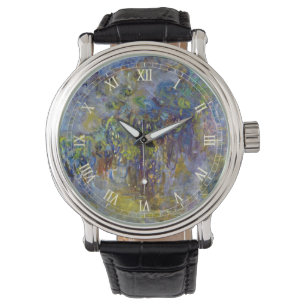Montre Wisteria (moitié droite) par Claude Monet