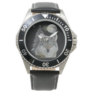 Montre Wolf at Night