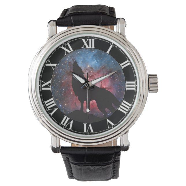 Montre Wolf Howling à Galaxy (devant)