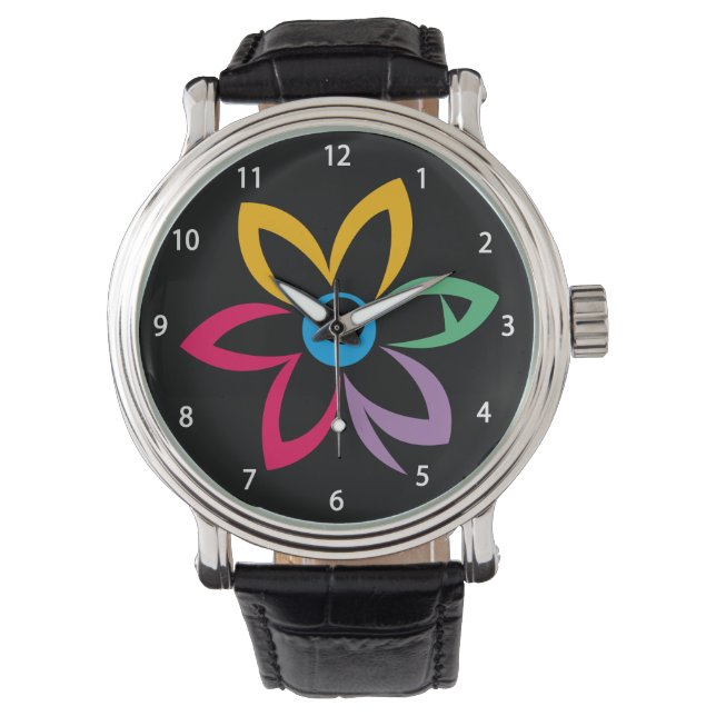 MONTRE WOMAN FLOWER (devant)
