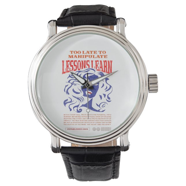 MONTRE WOMEN'S MANIPULATE LESSONS LEARN EWATCH  (devant)