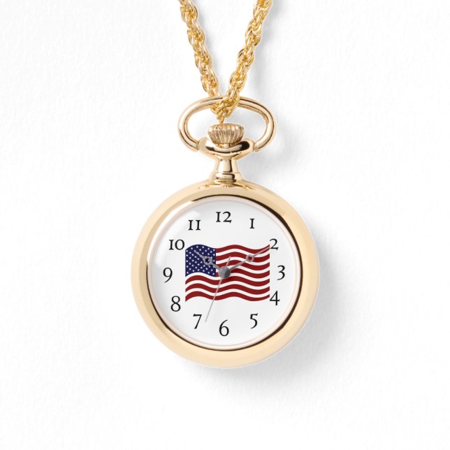 Montre Women's Watch - American Flag (Recto)
