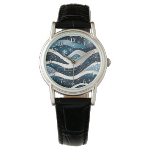 Montre Wonderland hivernal Abstrait