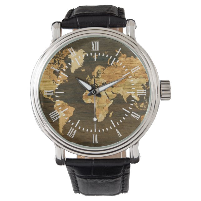 Montre Wooden (devant)