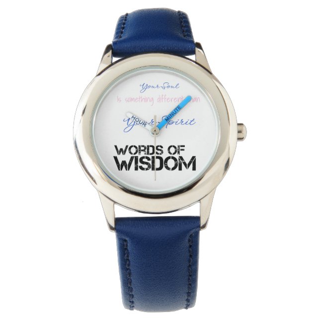 Montre Words of Wisdom eWatch Horloge (devant)