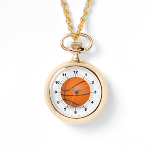 Montre Wraparound Gold Watch de basket-ball féminin