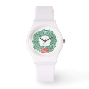 Montre Wreath de Noël