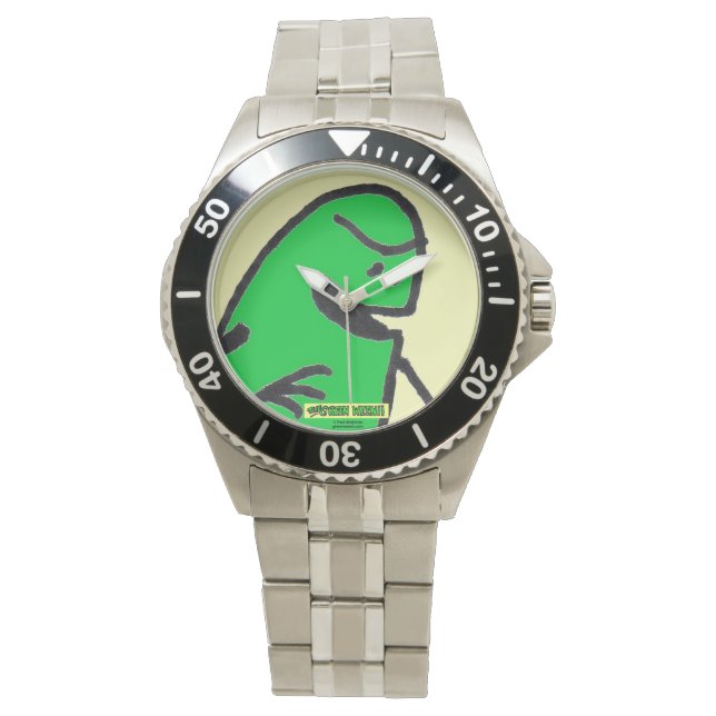 Montre Wristwatch Green Weenii (devant)