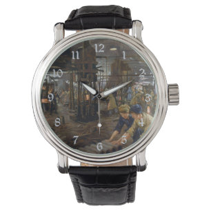 Montre WW1 1918 Les femmes qui travaillent dans une usine