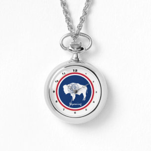 Montre Wyoming Flag & Wyoming fashion USA/design watch