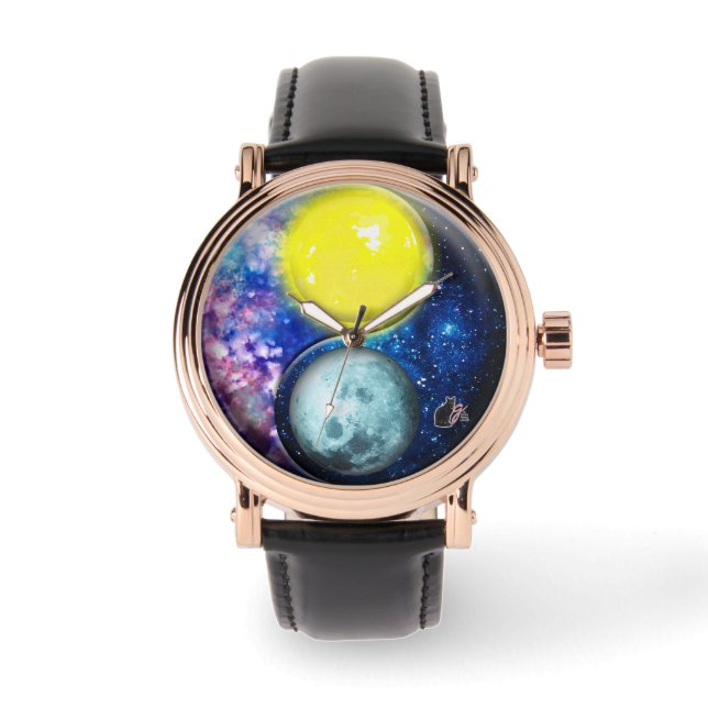 Montre Yang-Yin / Soleil-Lune (Recto)