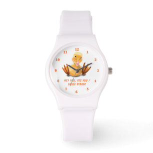 Montre Yellow Duckling Playful Watch