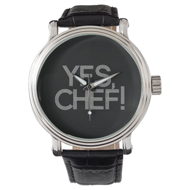 Montre Yes, Chef! (devant)