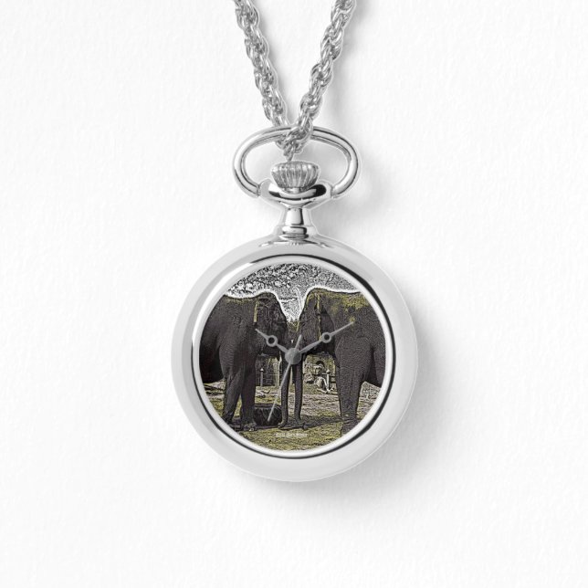 Montre Yeux éléphants (Recto)