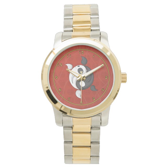 Montre Yin et Yang le Koi Watch (devant)
