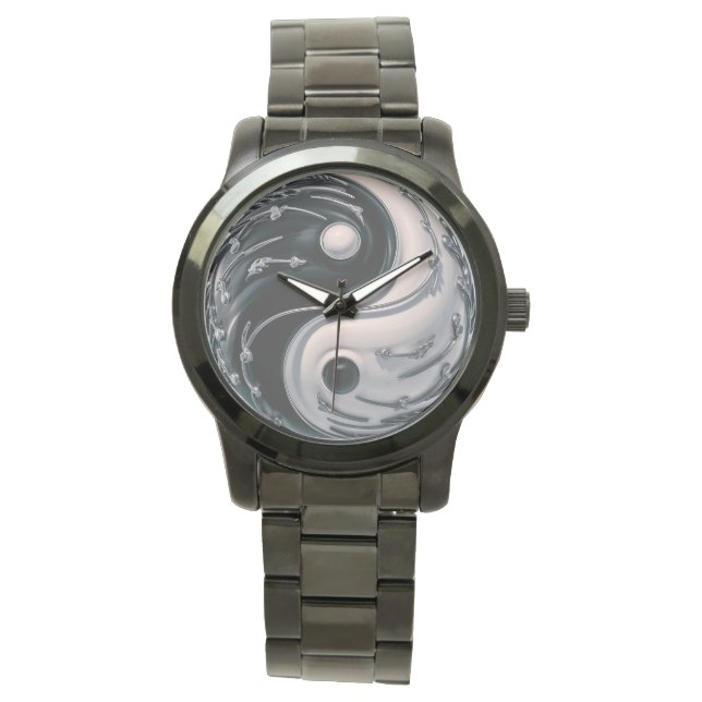 Montre Yin Yang 3D (devant)