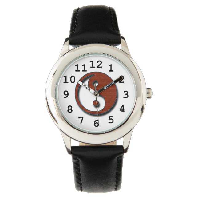 Montre Yin Yang by Shirley Taylor (devant)
