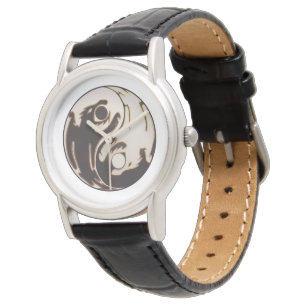 Montre Yin yang Double Dragon
