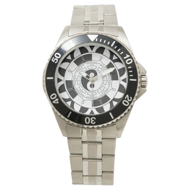 Montre Yin Yang Mandala Watch (devant)