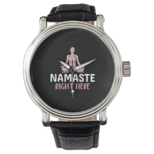 Montre Yoga Lover   Yoga Namaste ici