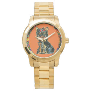 Montre Yorkie Poo de Thanksgiving