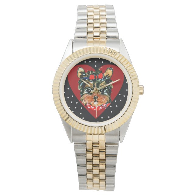 Montre Yorkie Poo Mignon  (devant)