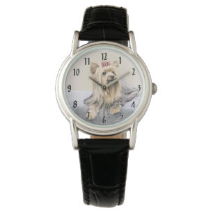 Montre Yorkshire Terrier Peinture - Cute Original Chien A