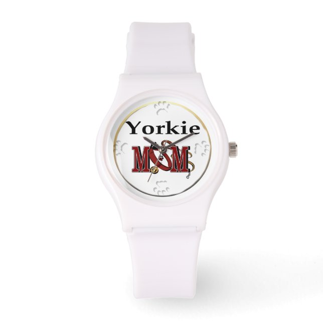 Montre Yorkshire Terrier ( Yorkie) Maman (Recto)