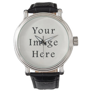 Montre Zazzle Top 100 Vintage Modèle blanc papier