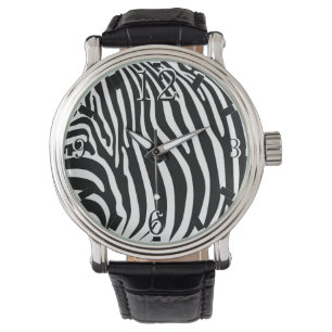 Montre Zebra Animalprint