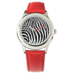 Montre Zebra Animalprint