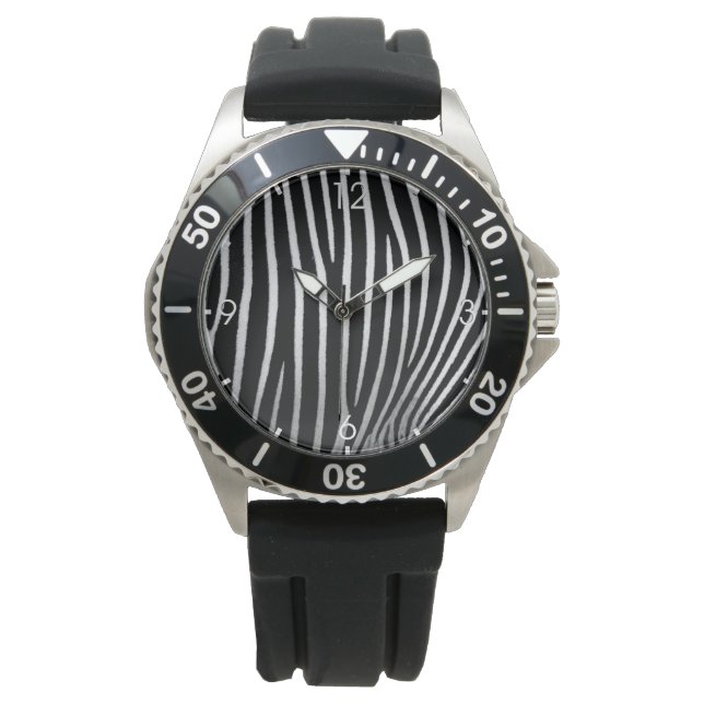 Montre Zebra Skin (devant)