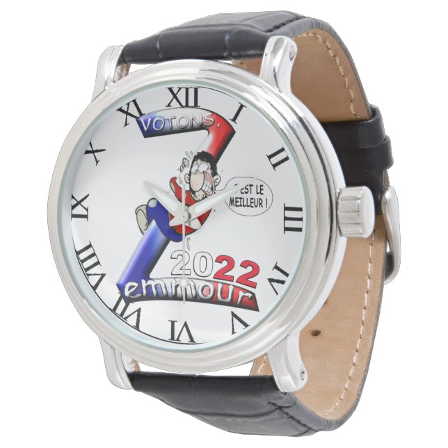 Montre Zemmour Président (Incliné)