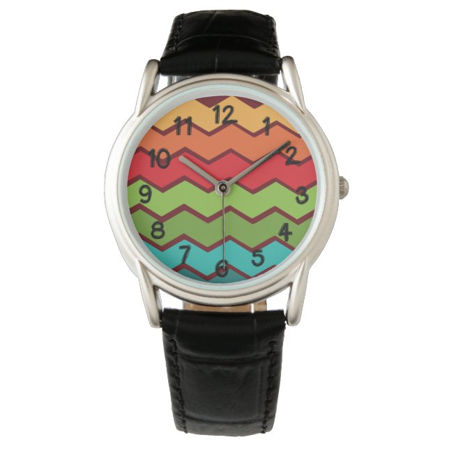Montre Zigzag des années 1970 (devant)
