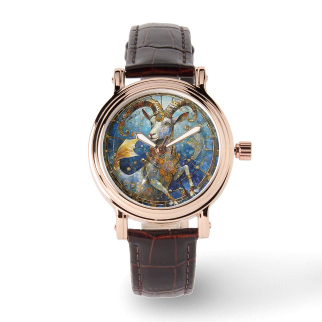 Montre Zodiaque - Capricorne Chèvre de mer (Recto)